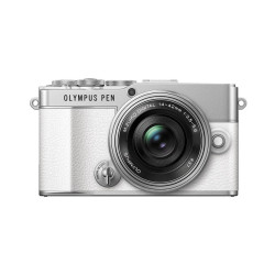 奥林巴斯 PEN E-P7 微单相机 M4/3画幅 防抖 美颜 单机身+14-42mm镜头 白色