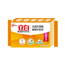 立白 深层洁净椰油精华洗衣皂 家用无磷亮白 香味持久耐用 6袋