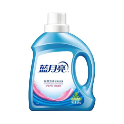 蓝月亮 洗衣液 深层洁净系列 瓶装 低泡强效去污 自然清香 持久留香 2kg 6瓶