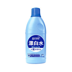 蓝月亮 漂白水 去黄去污增白液 漂白剂 含氯产品 高效除菌99.9% 600g*1瓶
