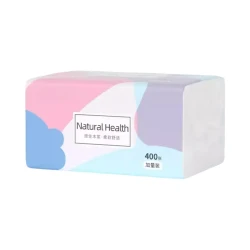 绿劲 400张抽纸大包纸巾整箱家庭实惠装卫生纸家用擦手用餐巾纸面巾纸