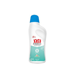 立白 衣物清洁多用漂白水 家用衣物去渍除菌 彩衣去污去黄增白 无香型 600g 4瓶