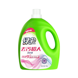 绿伞 EVERGREEN/绿伞 薰衣芳菲 瓶装洗衣液 去污超人 3kg 1瓶