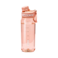 cille 希乐 680ml Tritan材质直饮式塑料水杯 XL-2332 防摔 带茶隔 粉色 1件
