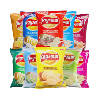 乐事 薯片 混合多口味 40g*7包  零食礼包280g  休闲零食 百事食品