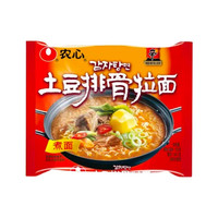 农心 袋装土豆排骨拉面 夜宵 120g 5袋