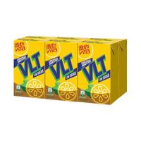维他奶（vitasoy）香港维他柠檬茶菊花茶果汁果味豆奶奶茶饮料250mlX6盒港版涩得起 低糖柠檬茶6盒