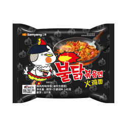 三养 经典火鸡面系列 辣鸡肉味拌面 袋装 140g 1袋