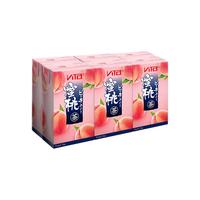维他奶（vitasoy）香港维他柠檬茶菊花茶果汁果味豆奶奶茶饮料250mlX6盒港版涩得起 日式蜜桃茶6盒