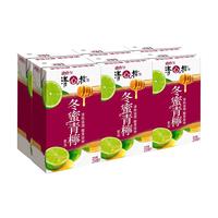 维他奶（vitasoy）香港维他柠檬茶菊花茶果汁果味豆奶奶茶饮料250mlX6盒港版涩得起 冬蜜青柠6盒