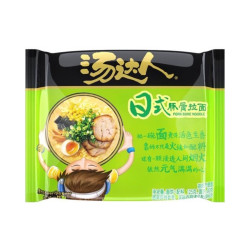 汤达人 统一/汤达人系列 方便面 酸辣豚骨日式 袋装 免煮 夜宵 18袋