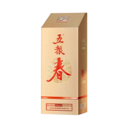五粮浓香 五粮液/五粮春第二代 52度浓香型白酒 盒装 纯粮食菁萃版 高度保真 宴请婚宴 500ml*2