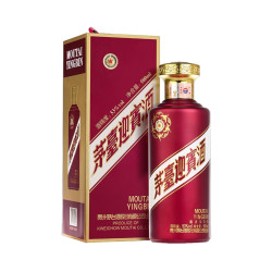 茅台 迎宾酒 紫迎宾 酱香型白酒 53度 500ml*6 整箱装
