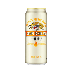 麒麟 日本KIRIN/麒麟啤酒一番榨系列500ml*24罐清爽麦芽整箱啤酒
