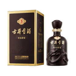 古井贡酒 年份原浆古5 浓香型白酒 50度 500mL*2瓶 双瓶装