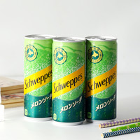 可口可乐 北海道碳酸饮料 罐装 哈密瓜味 250ml 3罐 250ml