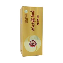 泸州老窖 窖龄酒60年 52度 纯粮食白酒 500ml 盒装 百年窖龄 500ml
