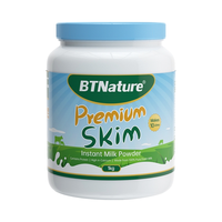 BTNature 贝特恩 家庭高钙脱脂奶粉 中老年无蔗糖补钙 1kg罐装 1000g 1罐