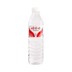 娃哈哈 饮用纯净水 瓶装 解渴 会议 596ml 12瓶