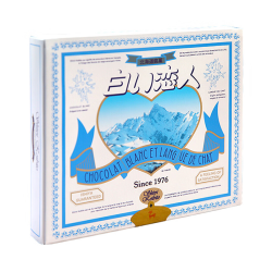 白色恋人 北海道白巧克力夹心饼干 盒装 132g