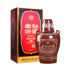 汾酒 老白汾10 清香型白酒 53度 475ml 盒装 自饮高度纯粮食 中秋 475ml
