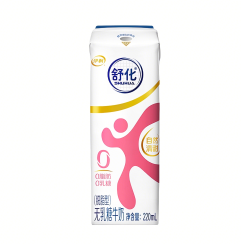舒化 伊利舒化 无乳糖牛奶 全脂 盒装 220ml 220ml 48盒