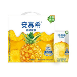 伊利 安慕希 酸奶 清甜菠萝风味 205g 瓶装 营养早餐 205g 12瓶
