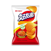 宅家食光：好丽友 呀土豆好友趣 薯片 45g 泡菜味