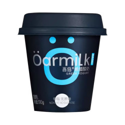 Oarmilk 吾岛Oarmilk 希腊风味发酵乳 杯装 零脂无蔗糖 特浓 100g 3杯