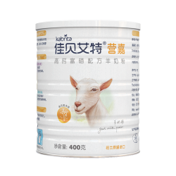 佳贝艾特 高钙富硒配方羊奶粉 低GI营养高蛋白 400g罐装 400g 1罐