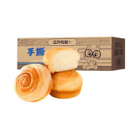 三只松鼠 原味手撕面包 早餐 奶香营养 800g 1箱