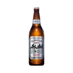 朝日啤酒 朝日 淡色拉格啤酒 630ml 11.2°P 超爽 裸瓶装 12瓶