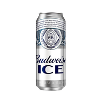百威 ICE醇正清爽冰啤 500ml 18听