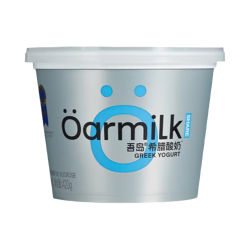 Oarmilk 无蔗糖希腊酸奶0乳糖9g蛋白质低温酸奶420g