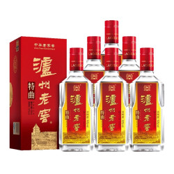 泸州老窖 第十代特曲  2021年 浓香型白酒 52度 500ml*6瓶 原箱老酒中秋礼品