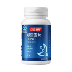 汤臣倍健 褪黑素片 瓶装 牛奶味 45片 1瓶