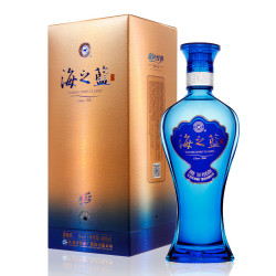 洋河 蓝色经典 海之蓝 白酒 42度 纯粮浓香 480ml 盒装 商务宴请 中秋 480ml