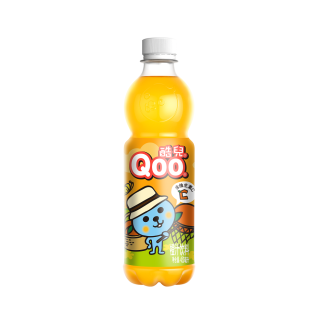 可口可乐 酷儿/Qoo 果味饮料 蜜桃味 橙汁450ml 瓶装 橙汁450ml 6瓶