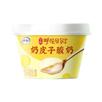 伊利 宫酪 呼伦贝尔奶皮子酸奶 珍贵菌株 醇香厚奶皮风味酸乳 138g/杯