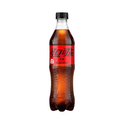 可口可乐 碳酸饮料 零度无糖系列 500ml 瓶装 畅饮零卡 5瓶 500ml