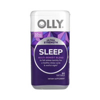 OLLY 褪黑素软糖 自然植萃改善睡眠 强化版 瓶装 10mg/60粒 1瓶