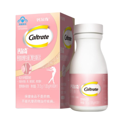钙尔奇 钙铁锌维生素C维生素K片 4瓶 30片