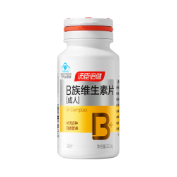 汤臣倍健 成人B族维生素片 补充维生素B 90片 1瓶