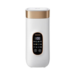 摩动 电热杯 纯钛内胆 便携式 恒温 0.65L 烧水 冲奶 白色