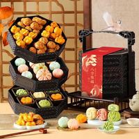 移动端、京东百亿补贴：元素温度 金炉子年货节礼盒糕点点心860g桃酥饼干节日送长辈过年礼物伴手礼品团购