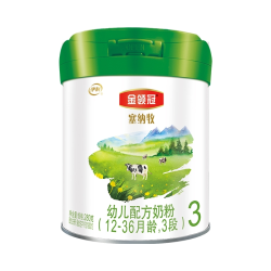 金领冠 塞纳牧系列 有机幼儿奶粉 国产版 3段 280g