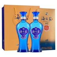 洋河 蓝色经典 海之蓝 42度 520ml*2瓶 浓香型白酒
