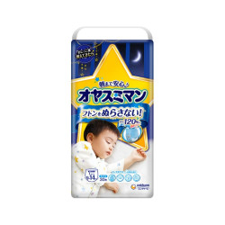 moony 尤妮佳/moony 睡睡裤L码 尿不湿 裤型强劲吸收 整晚安睡 男婴 1包