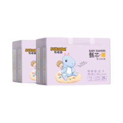 布班迪 甄芯薄拉拉裤XL码 尿不湿 全包臀 防侧漏 2件