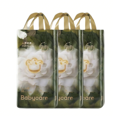 babycare 山茶轻柔拉拉裤L码 超薄透气 干爽柔软 新生儿尿不湿 2件